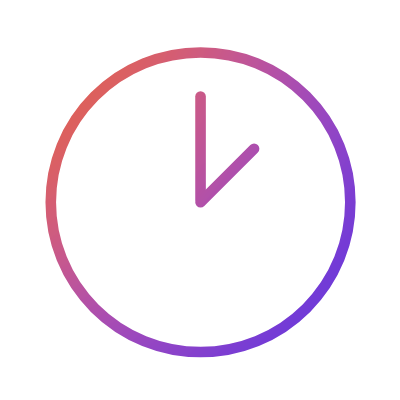 Icon mit Abbildung einer Uhr